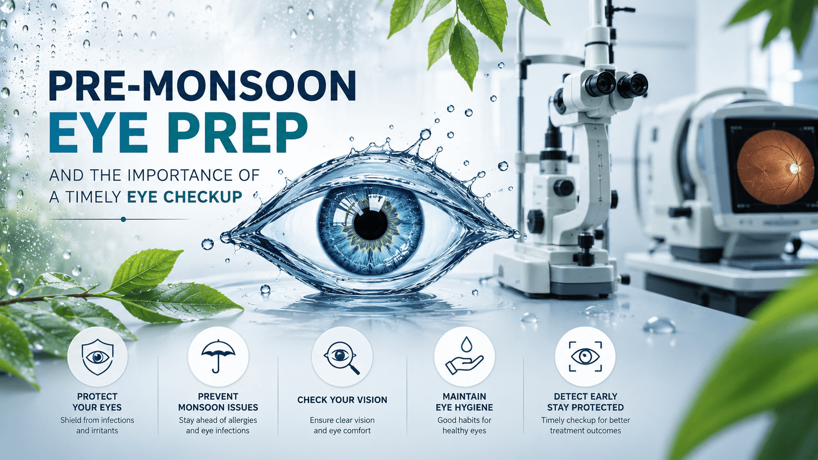 Eye Checkup Before Monsoon