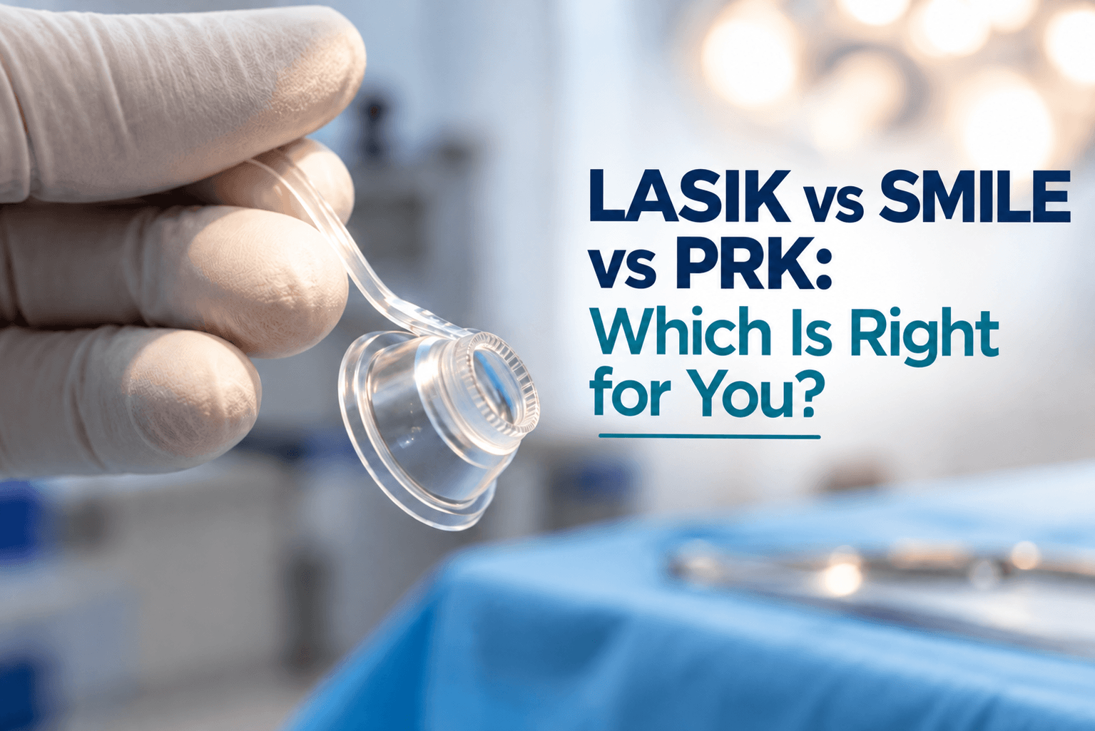 LASIK vs SMILE vs PRK